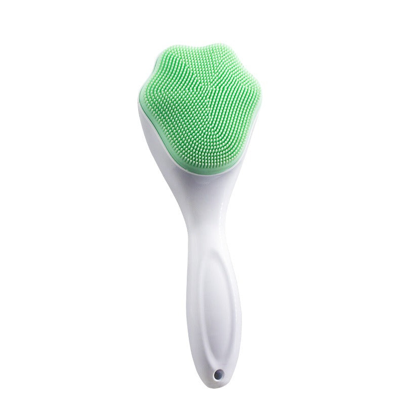 Cat Claw Face Wash Brush Silicone Long Handle Cat Claw Brush Soft Silicone Pore Cleaning Brush Facial Cleanser - V.I.P Digital Presence