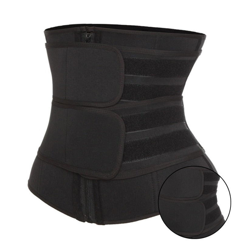 Neoprene Sauna Waist Trainer Corset Sweat Belt for Women Weight Loss Compression Trimmer Workout Fitness - V.I.P Digital Presence