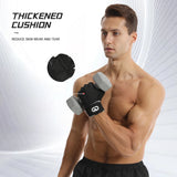 Fitness gloves with microfiber anti slip and wear-resistant design half finger gloves with straps ﻿ - V.I.P Digital Presence