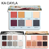 KA CAYLA 8 Colors Eyeshadow Palette EVA Matte Pearl Glitter Eyeshadow Palette - V.I.P Digital Presence