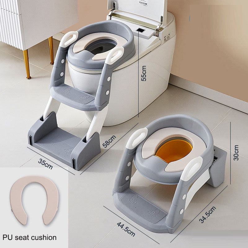Inodoro infantil inodoro multifuncional para niños y niñas, soporte auxiliar para inodoro, anillo para asiento de inodoro de paso para bebé
