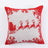 Christmas Pillow Cover (without core) Woven Cartoon Elk Snowman European and American Festival Cushion Sofa - V.I.P Digital Presence