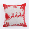 Christmas Pillow Cover (without core) Woven Cartoon Elk Snowman European and American Festival Cushion Sofa - V.I.P Digital Presence