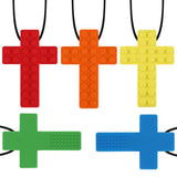 Building block gum manufacturers wholesale mother infant cross-border children's silicone gum sensory molar stick baby silicone gum