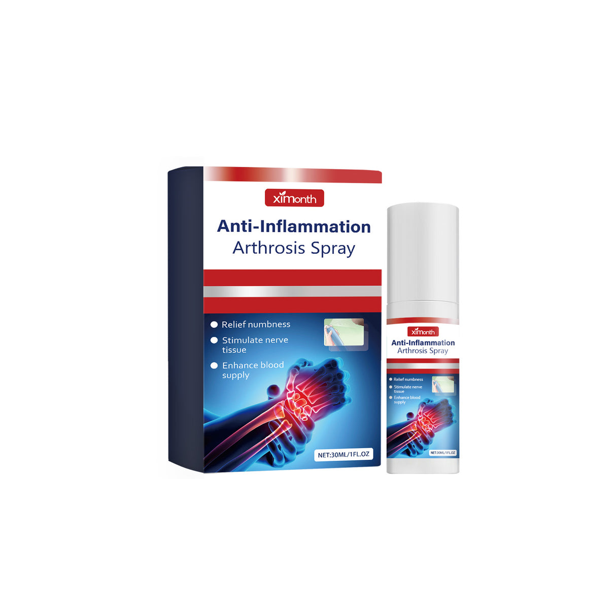 Anti-Inflammation Arthrosis Spray, Relieve Knee Shoulder Neck Pain Body Joint Health Care Spray - V.I.P Digital Presence