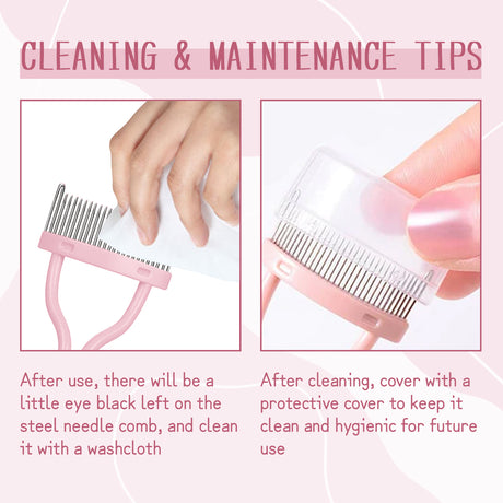 Eyelash Filter Separator Comb Eyelash Multi-Function Brush To Remove Eyelash Clumps Sticky Curl - V.I.P Digital Presence