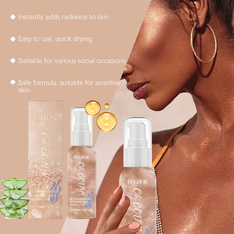 Glitter Body Lotion Glitter Powder Hair Face Body Colorful Shiny Smooth Comfort Glitter Lotion - V.I.P Digital Presence