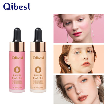 QIBEST Blush Milk Nude Makeup Moisturizing Brighten Skin Tone Natural Repairing Temperament Blush Powder Rouge Liquid Blush - V.I.P Digital Presence