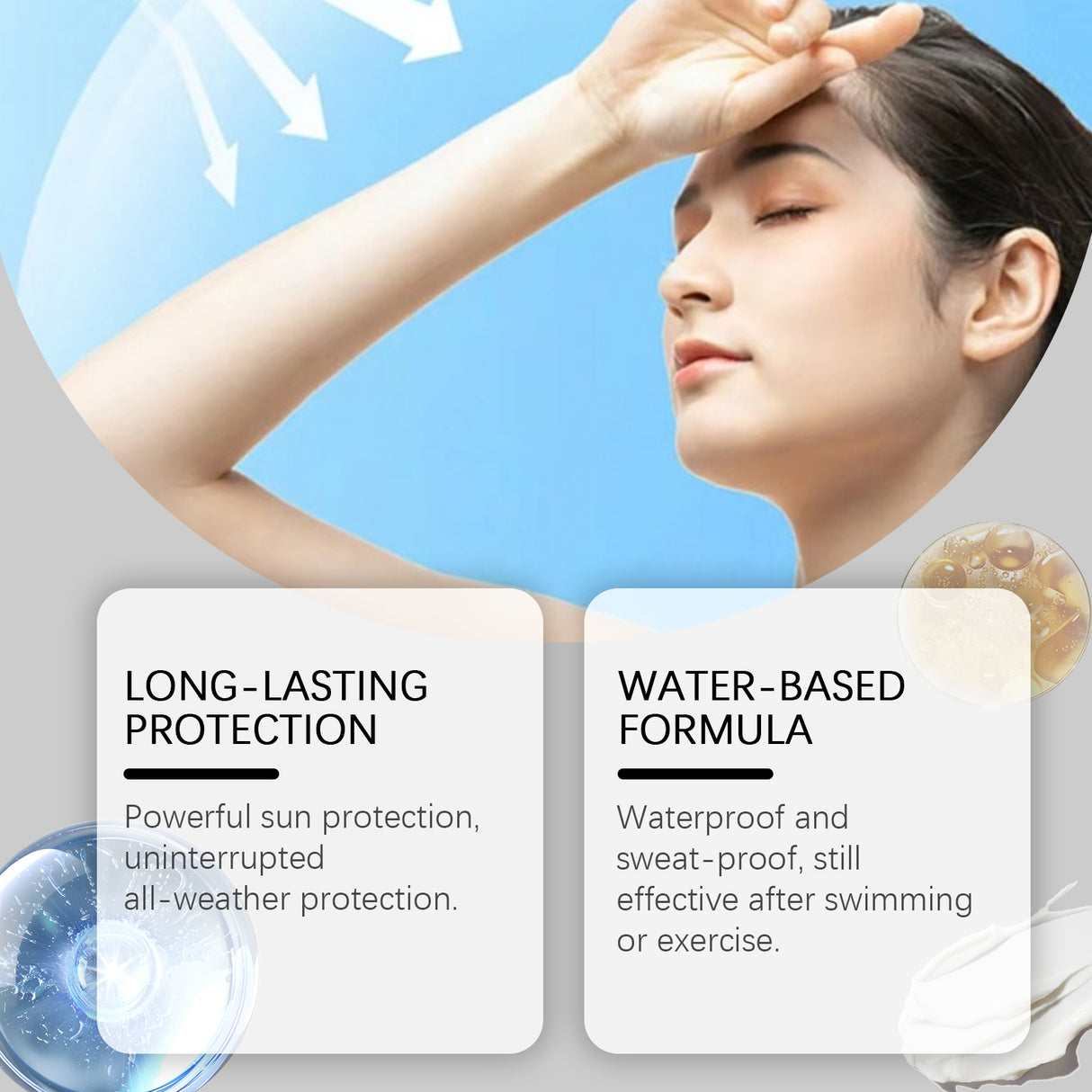 Moisturizing Protective Cream For Outdoor Uv Protection Refreshing Moisturizing And Brightening Care Cream For Skin - V.I.P Digital Presence