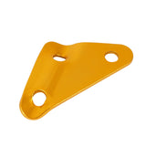 Hebilla antideslizante de aleación de aluminio para cuerda de viento exterior, hebilla de cuerda de paraguas, ajuste de toldo de tienda, accesorios de cuerda de tracción, hebilla triangular 