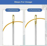 Wodden Case Needle Set