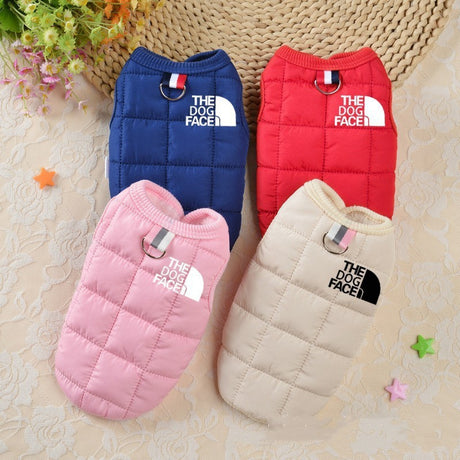 Pet dog clothing winter cotton dog vest jacket - V.I.P Digital Presence