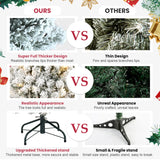 7FT PVC Memory Wire Christmas tree (With Light) - V.I.P Digital Presence