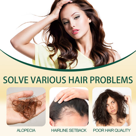 Ginger Hair Ointment, Care For Hair Follicles, Strengthen Hair, Moisturize Hair, Prevent Hair Breakage And Dense Hair Care Cream - V.I.P Digital Presence