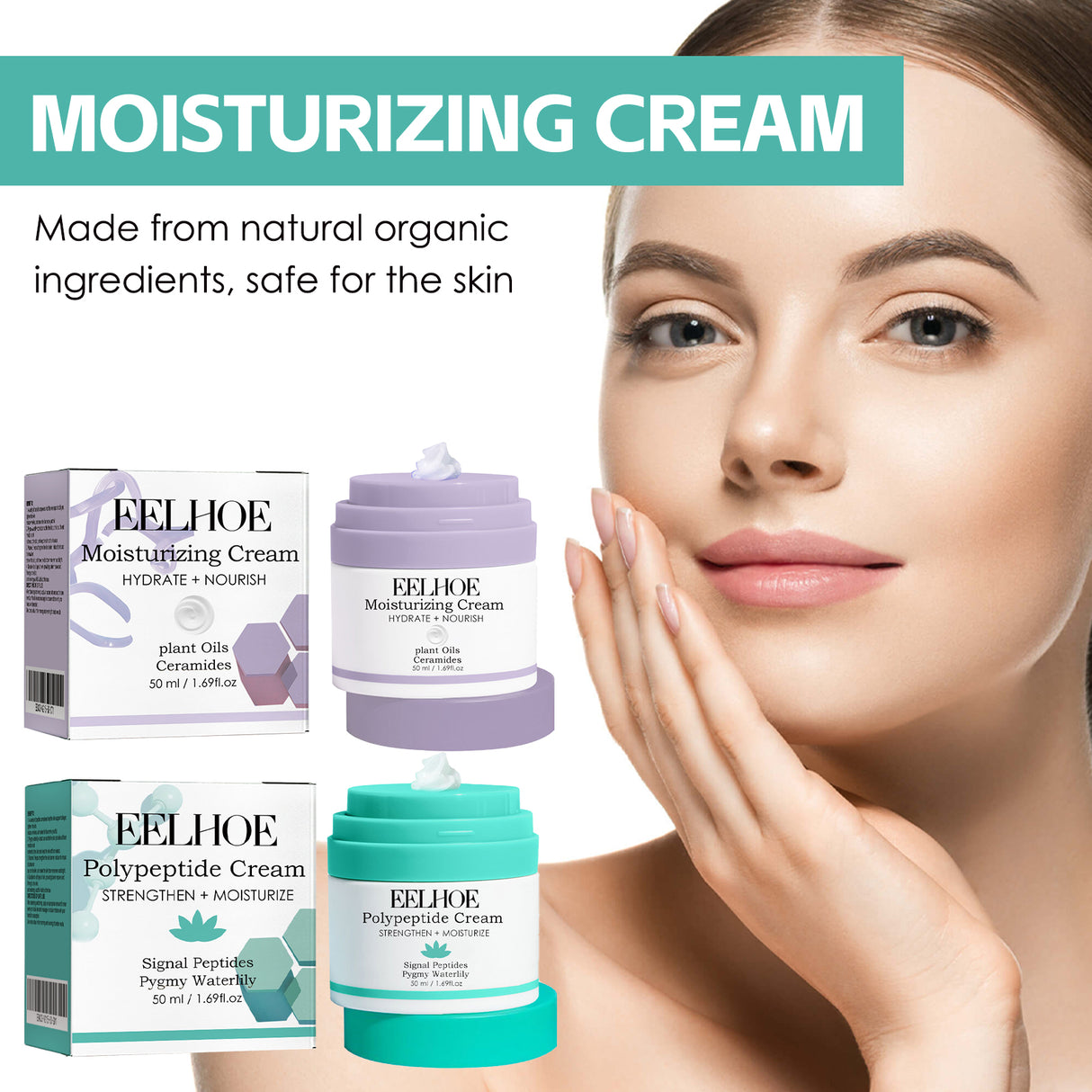 Moisturizing Cream, Brightening Whitening Moisturizing Skin Care Cream
