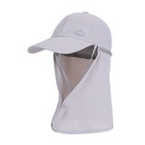 1pc Summer Baseball Cap with Detachable 360° Neck Sun Flap. For men, hiking, fishing, outdoor. - V.I.P Digital Presence