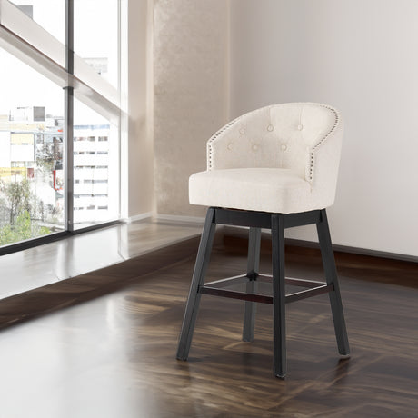 OGDEN KD SWIVEL BARSTOOL( SET OF 2 ) - V.I.P Digital Presence