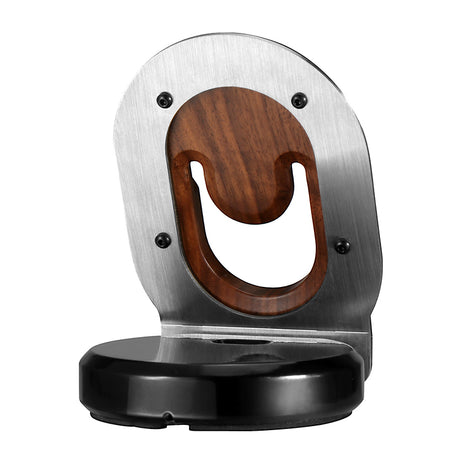Wooden Desk Shelf Accessories Walnut Wireless Magnetic Charger Wireless Charging Stand For Magsafe - V.I.P Digital Presence