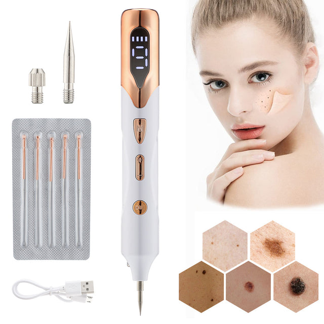 9-Speed Spot Spot And Mole Pen Rechargeable Freckle Pen Home Spot Mole Sweeper Laser Spot Mole Pen Beauty Salon - V.I.P Digital Presence
