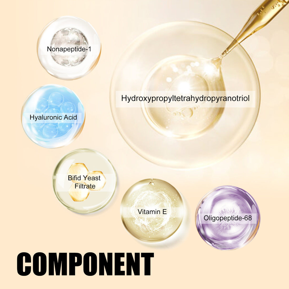 Beauty Skin Essence, Repair Facial Spot Melanin Hydrating Brightening Firming Skin Essence