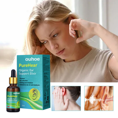 Organic Ear Protection For Ear Discomfort Clean Earwax Body Comfort Ear Massage Daily Care Drops - V.I.P Digital Presence