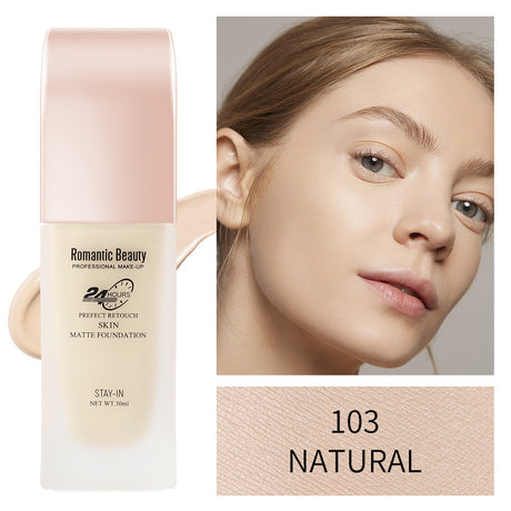 Romantic Beauty 30ml Long-Lasting Oil Control Non-Removal Foundation Concealer And Moisturizer Makeup Foundation - V.I.P Digital Presence