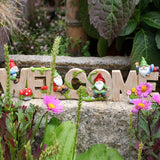Dwarf Welcome Card Creative Garden Outdoor Balcony Welcome Decoration - V.I.P Digital Presence