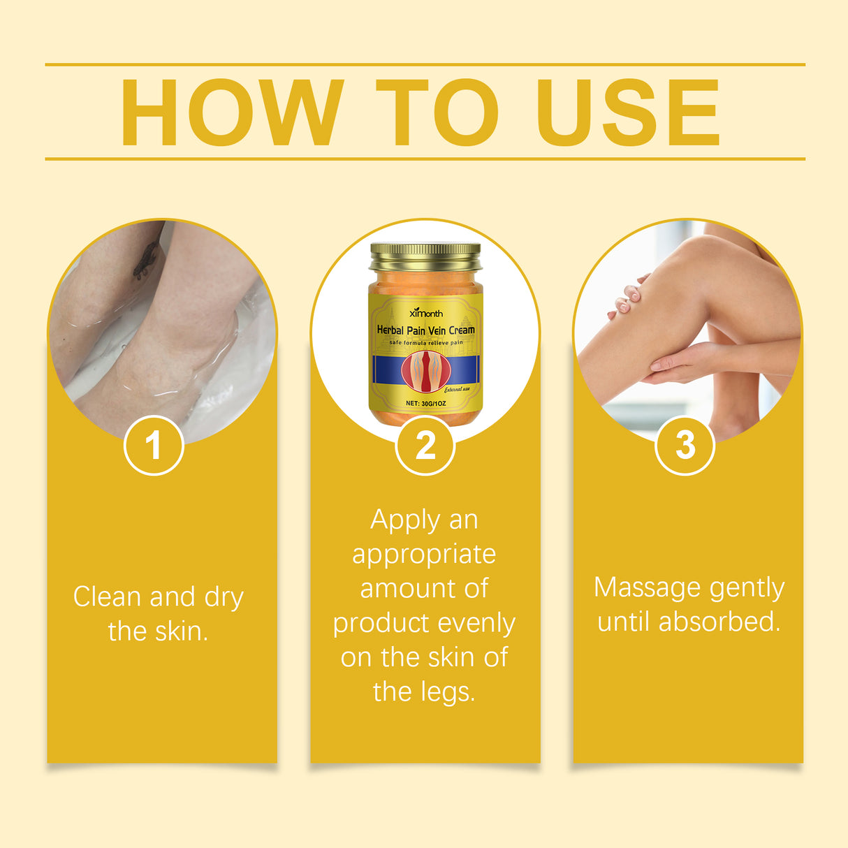 Herbal Leg Care Cream, Pamper, Massage, Repair And Relieve Uncomfortable Legs - V.I.P Digital Presence