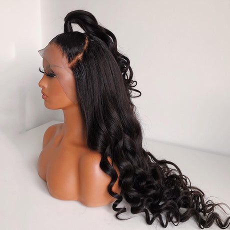 Body Wave Lace Front Wig Human Hair Wigs for Black Women Pre Plucked with Baby Hair Wigs with Frontal - V.I.P Digital Presence