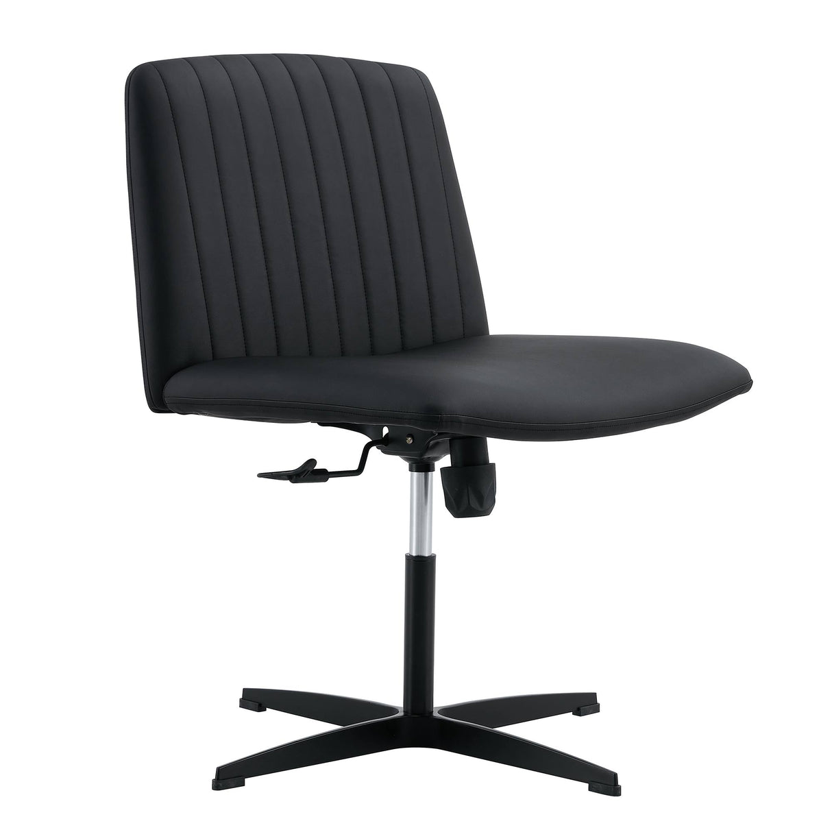 Black High Grade Pu Material. Home Computer Chair Office Chair Adjustable 360 ° Swivel Cushion Chair - V.I.P Digital Presence