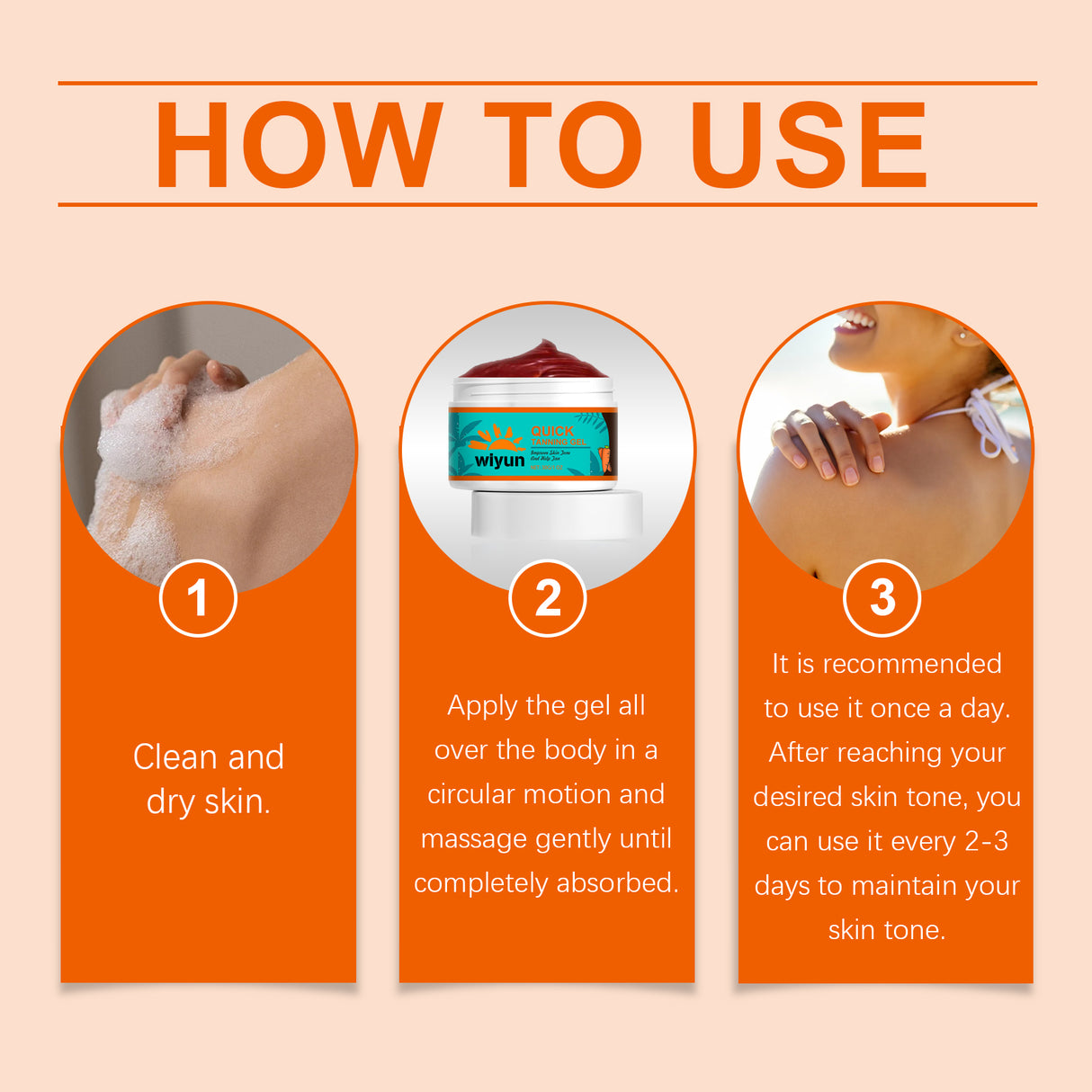 Quick Tanning Gel, Tanner Repair Gel Bronzer Tanner Moisturizing And Nourishing Gel - V.I.P Digital Presence