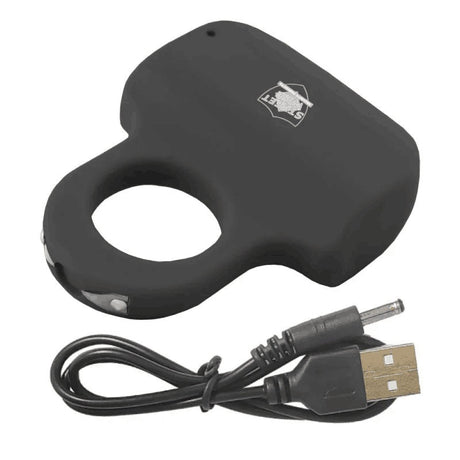 Current cheetah thorn ring 18mv electric shock ring toy ring self-defense finger set toy creative toy - V.I.P Digital Presence