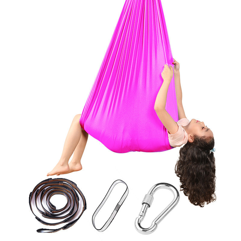Children's hammock sensory swing yoga indoor adult outdoor training hanging chair - V.I.P Digital Presence
