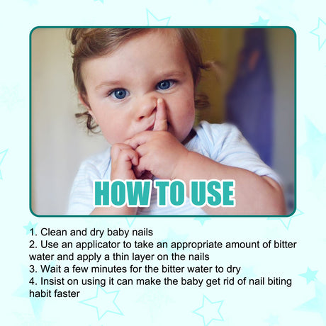 Anti-Biting Nail Lotion Prevents Infants From Biting Their Nails And Eating Their Fingernails - V.I.P Digital Presence