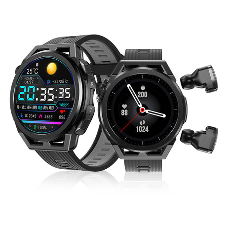N18 smart watch TWS two in one Bluetooth local playback NFC heart rate and blood pressure health monitoring - V.I.P Digital Presence