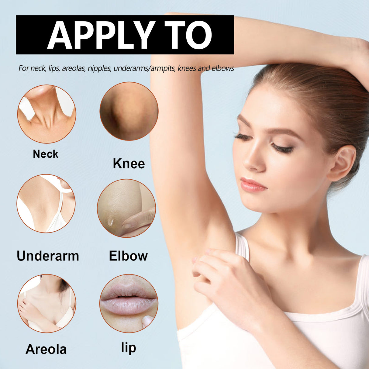 Underarm Whitening Soap, Clean And Repair Dark Skin Acanthosis Nigricans Moisturizing Whitening Beauty Soap - V.I.P Digital Presence