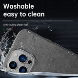 Italian Alcantara Case for iPhone 15 Pro Max Business Leather Phone Back Cover for iPhone 13 Pro Max Magnets - V.I.P Digital Presence