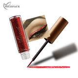 NICEFACE Metallic Colors Shiny Diamond Liquid Eyeliner High Shine Pearlescent Liquid Eyeliner - V.I.P Digital Presence