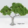 Mesa de arena de paisaje, modelo de árbol en miniatura, hecho a mano, micro paisaje, escena, alambre, árbol de flores, terminado, modelado y producción de árboles pequeños. 