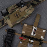 Compact Trauma Bag V3 GEN3 Style Agilit MD2 IFAK Tactical Medical First Aid Bag for Hunting Vest Plate Carrier Belt - V.I.P Digital Presence