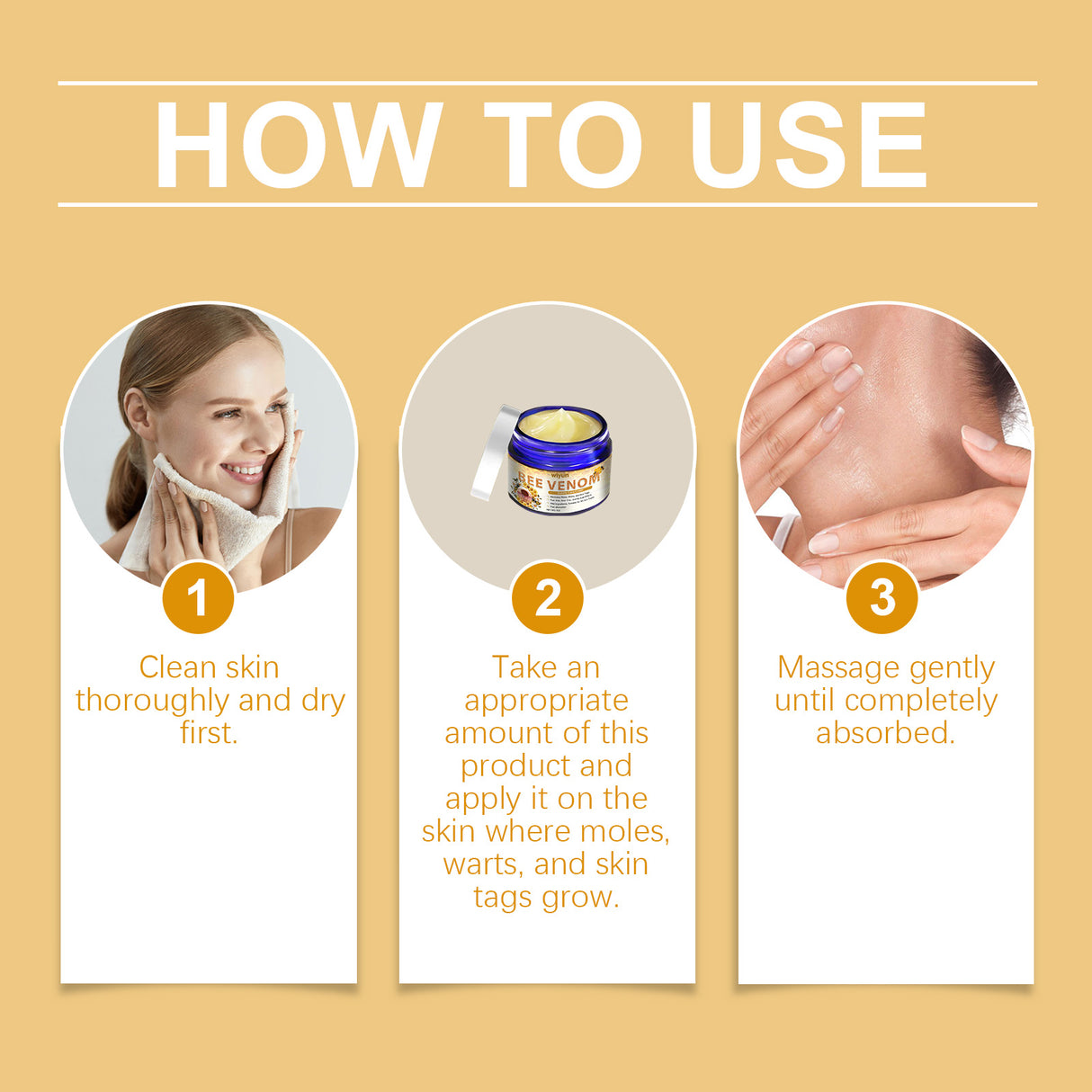 Bee Venom Skin Care Cream Improves Skin Condition Gently Repair Skin Keyou Smooth Skin Care