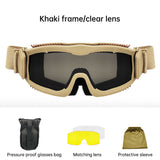 Tactical glasses anti-sand shooting goggles outdoor equipment military fans field anti-impact glasses