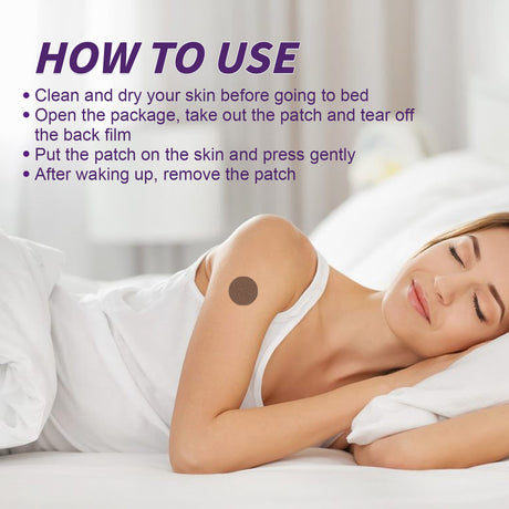 Herbal Sleep Patch, Care For Sleep, Relax And Relieve Body Pressure Body Health Care Point Patch - V.I.P Digital Presence