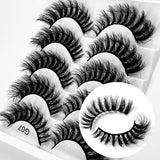 5 Pairs Of New Style Fake Eyelashes Of Fried Hair 8D FLUFFY - V.I.P Digital Presence