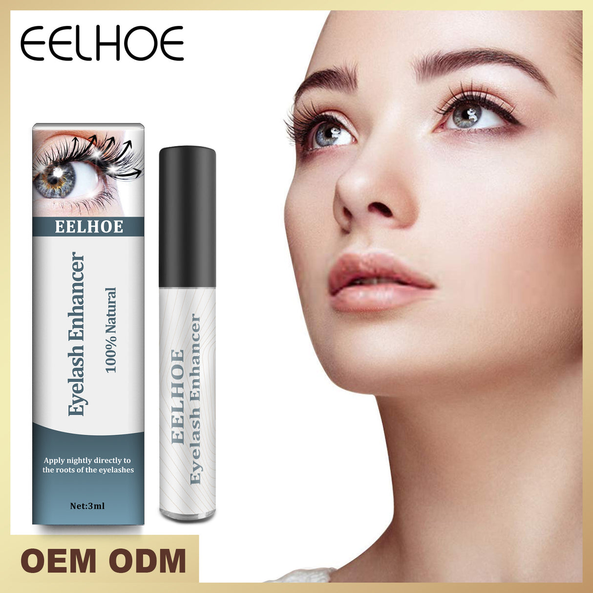 EELHOE Mascara Black Curly Lashes Eyebrows Natural Beautiful Mascara Moisturizing Traceless Slender Mascara - V.I.P Digital Presence