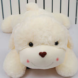 Cute Fragrant Puff Dog Plush Toy with Smiling Face Little White Puff Dog Doll - V.I.P Digital Presence