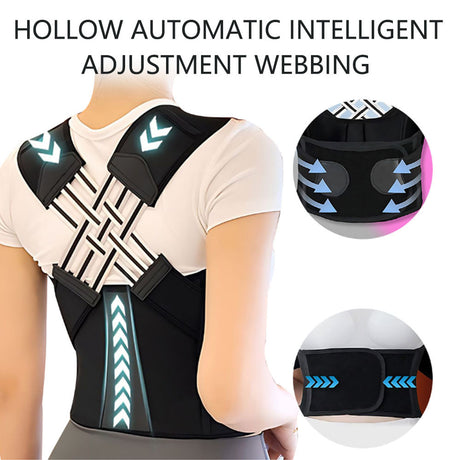 Posture correction belt with strong open back correction Beibejia anti hunchback adult student back support - V.I.P Digital Presence