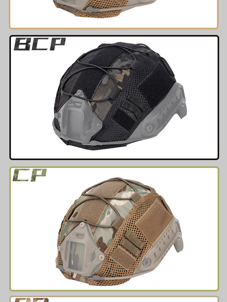 Tactical Multicam Helmet Cover for for Ops-Core FAST PJ Helmet Paintball Wargame Gear CS FAST Helmet Cover - V.I.P Digital Presence