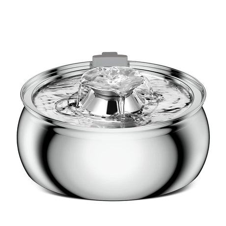 Stainless Steel Smart Pet Water Dispenser with Automatic Circulation and Filtration, Large Capacity Feeder for Cats and Dogs - V.I.P Digital Presence
