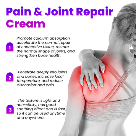 Joint Repair Cream, Shoulder, Neck, Lumbar Spine And Leg Joint Massage Treatment To Relieve Swelling, Pain And Discomfort - V.I.P Digital Presence